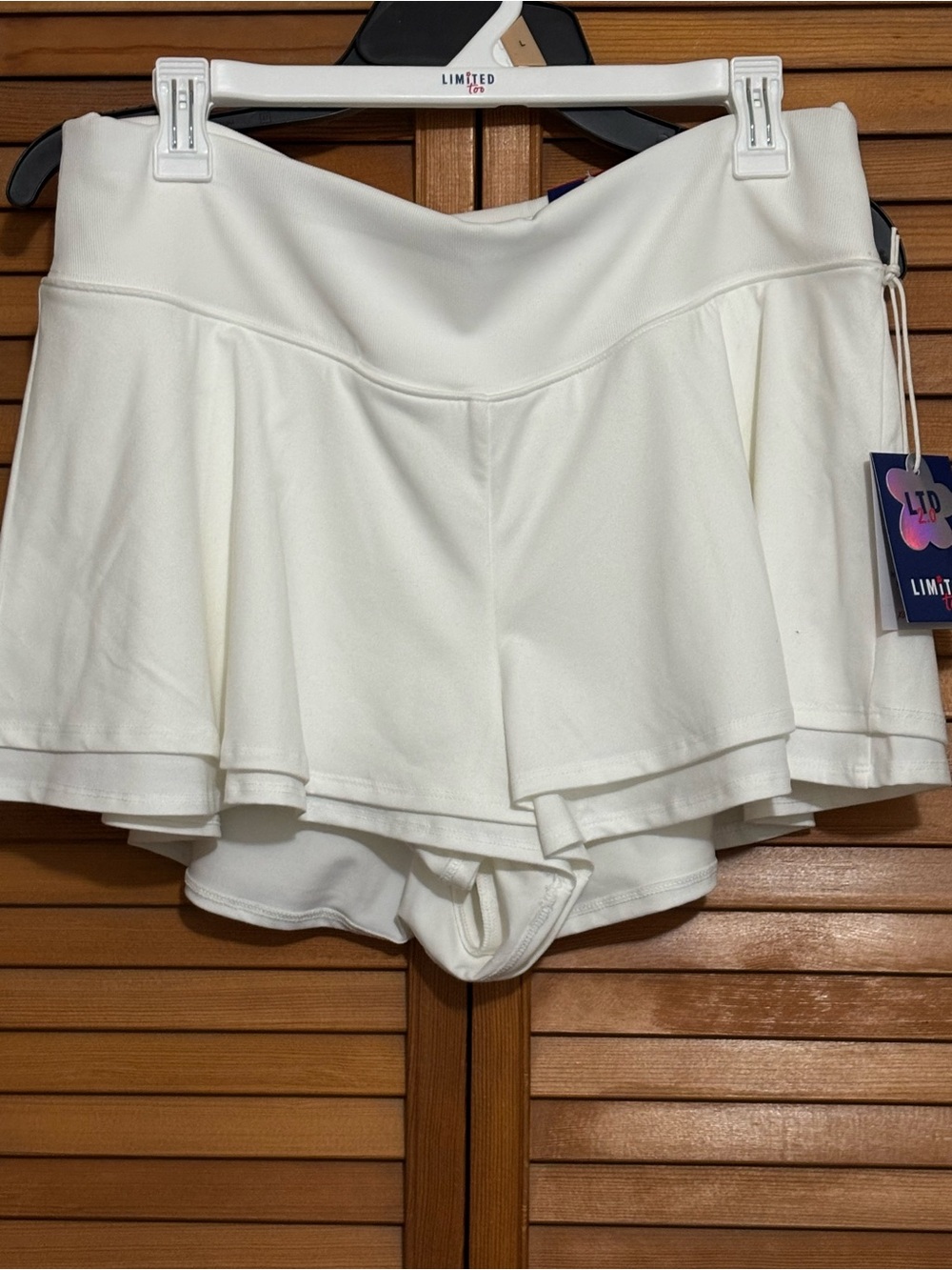 Limited Too Cross Waistband Flutter Shorts